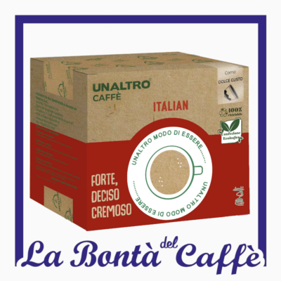 UnAltro Caffè 100 Capsule compatibili Dolce Gusto Miscela Italian