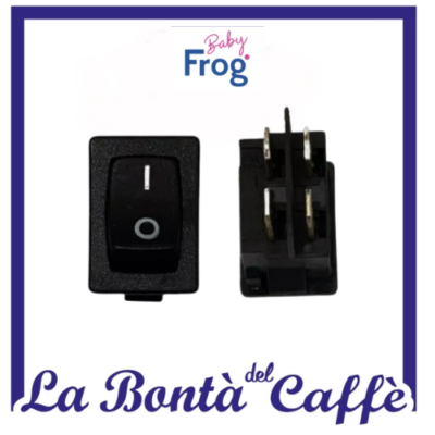 Interruttore 0-1 On Off Macchina Caffè Baby Frog 04237 / IS22