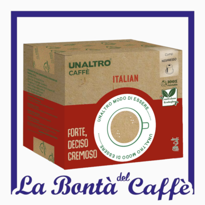 UnAltro Caffè 100 Capsule compatibile Nespresso Miscela Italian