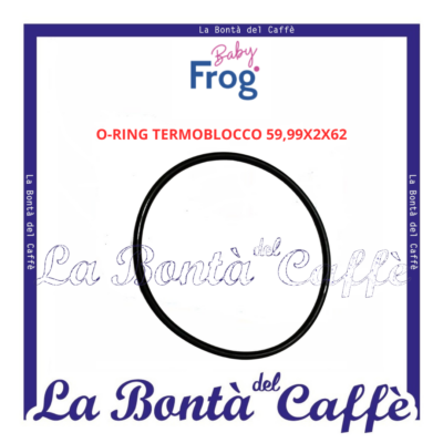 O-ring Termoblocco 59,99x2,62 Macchina Caffe’ Baby Frog Ricambio Originale