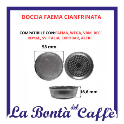 Doccia Faema Cianfrinata Er8f1102 Ricambio Originale