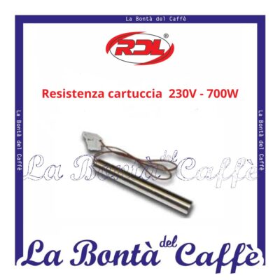 Resistenza Cartuccia 230v – 700W Macchina Caffè Rdl Modello Mini