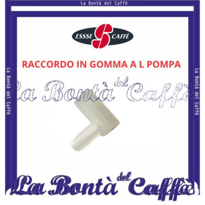 Raccordo In Gomma A L – Macchina Caffe’ Segafredo Esse Ricamabio Originale