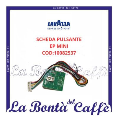 Scheda Pulsante Macchina Caffè Lavazza Point Ep Mini Ricambio Originale 10082537