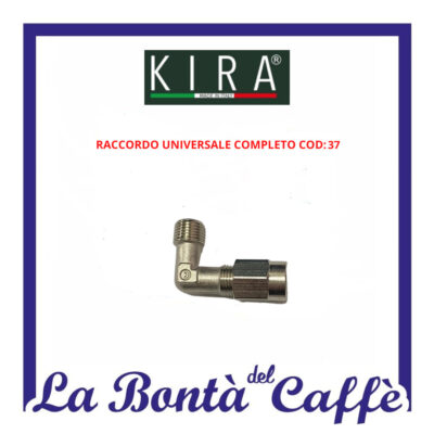 Raccordo Universale Completo Macchina Caffe’ Kira Mgkr37 Ricambio Originale