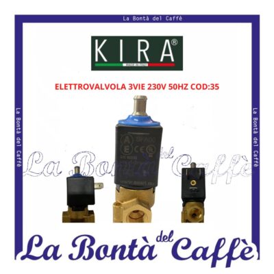 Elettrovalvola 230v Macchina Caffe’ Kira Mgkr-35 Ricambio Originale
