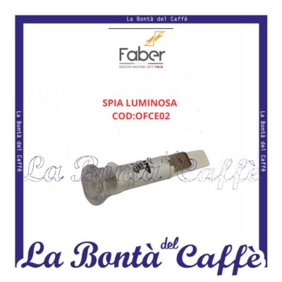 Spia Luminosa Macchina Caffè Slot Faber Ricambio Originale Ofce02