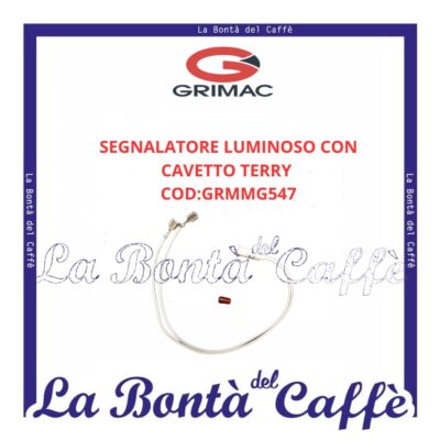 Segnalatore Luminoso Con Cavetto Terry Grmmg547 Macchina Caffè Grimac Terry Ricambio Originale