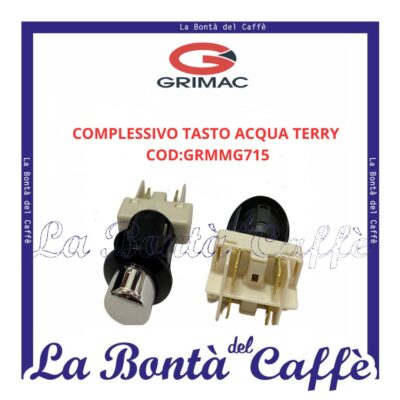 Complessivo Tasto Acqua Terry Grmmg715 Macchina Caffè Grimac Terry Ricambio Originale