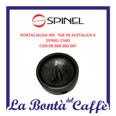 Portacialda Inferiore 7gr Acetalica Macchina Caffè Spinel Ciao Ricambio Originale