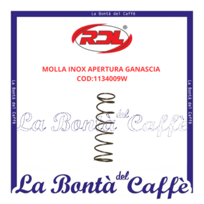 Molla Inox Apertura Ganascia Macchina Caffè Rdl Ricambio Originale