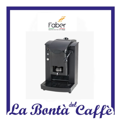 FABER COFFEE MACHINES Slot Plast macchina caffè a cialde ese 44mm colore nero
