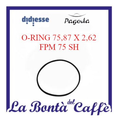 O-ring 75,87 X 2,62 Fpm 75 Sh Per Macchina Caffè Didiesse Pagoda