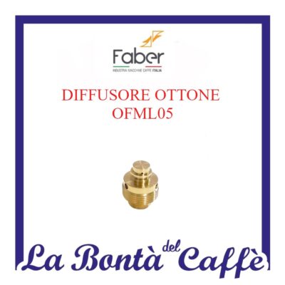 Diffusore Ottone Macchina Caffè Faber OFML05